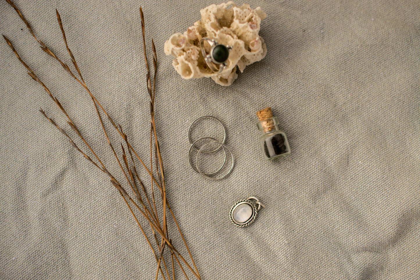 AKIRA STACKING RINGS (Sterling Silver | Brass)