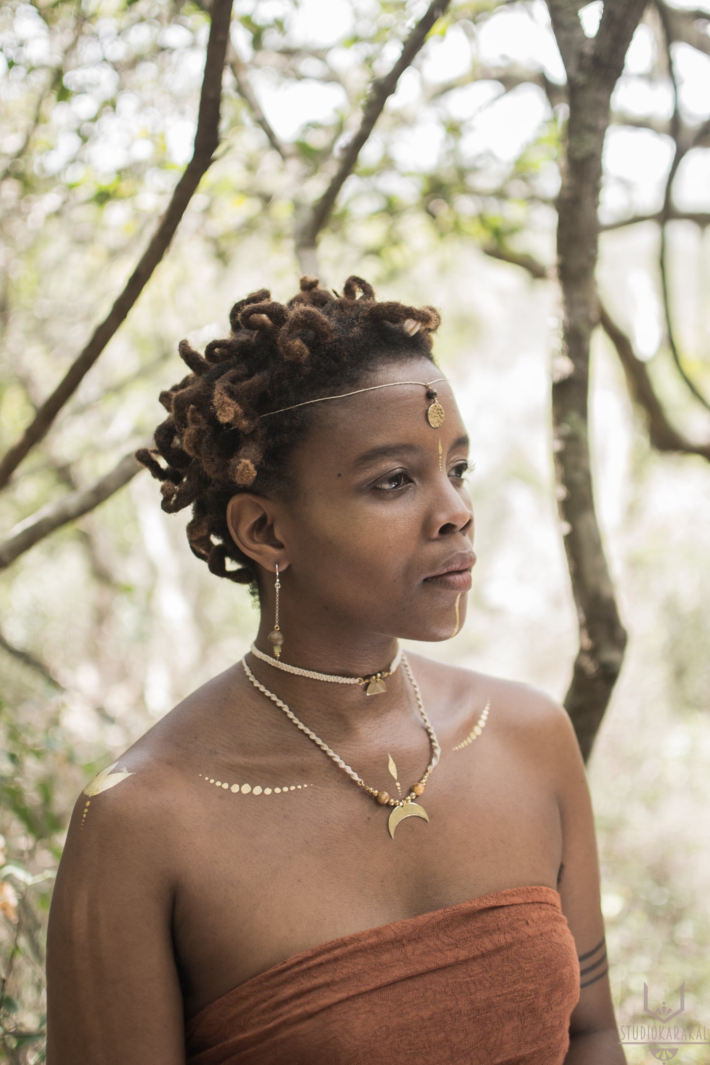 TALISMAN HEMP STATEMENT NECKLACE (Customise)