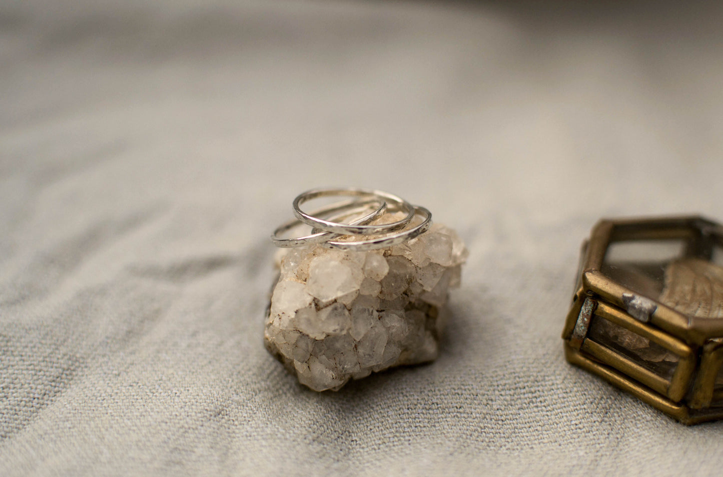 AKIRA STACKING RINGS (Sterling Silver | Brass)