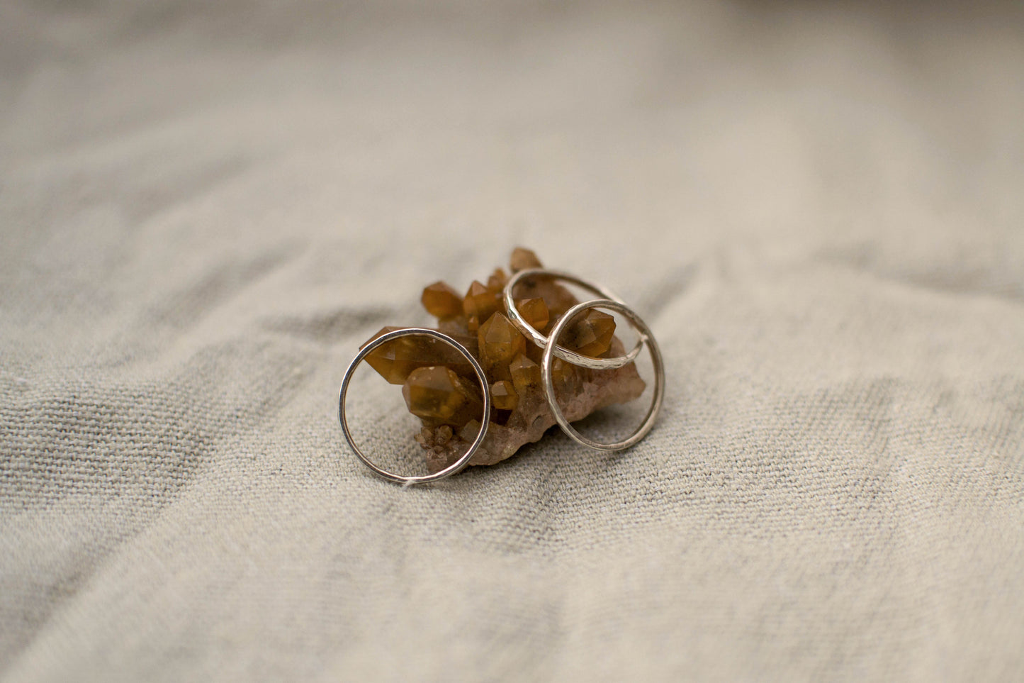 AKIRA STACKING RINGS (Sterling Silver | Brass)