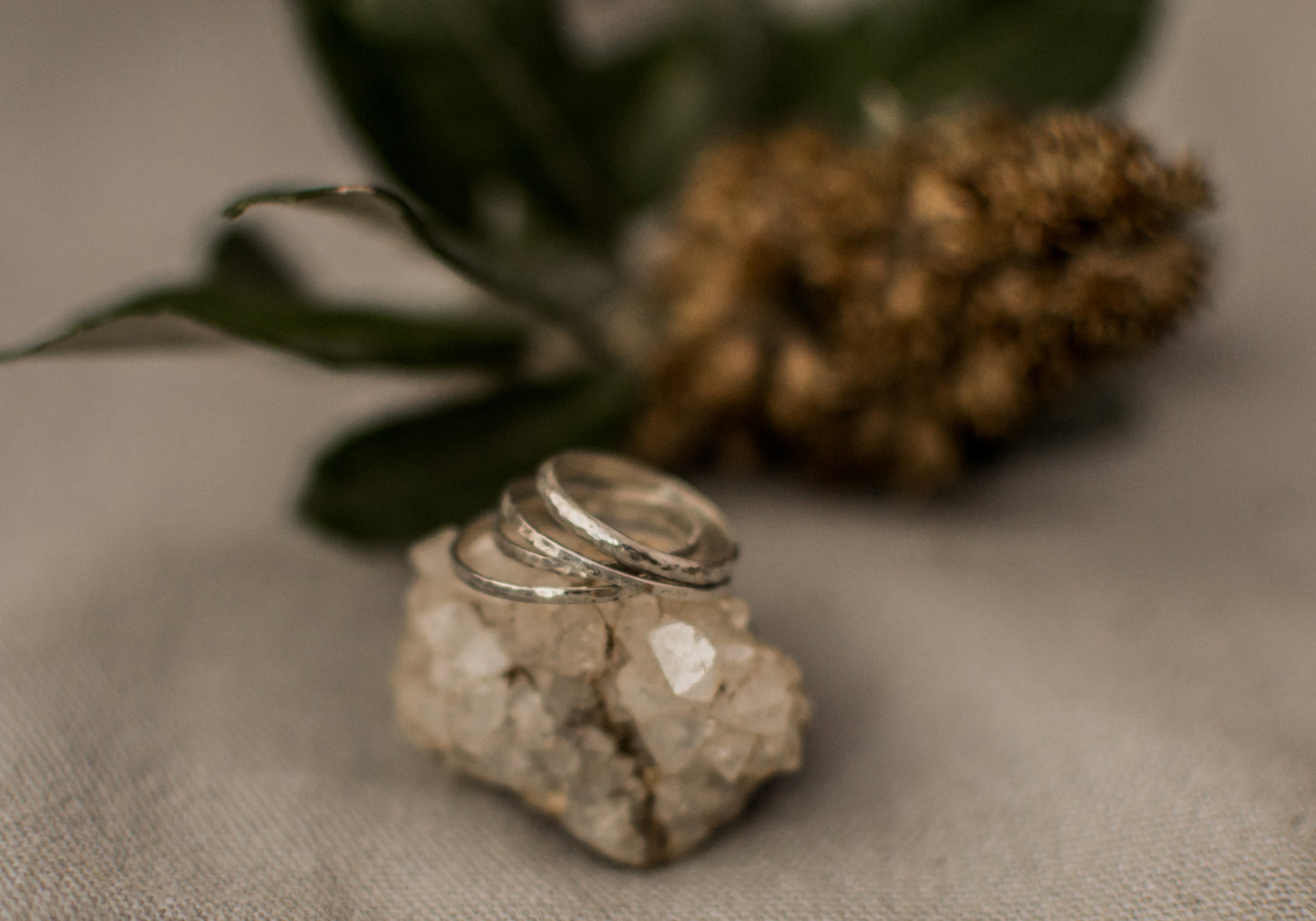 AKIRA STACKING RINGS (Sterling Silver | Brass)